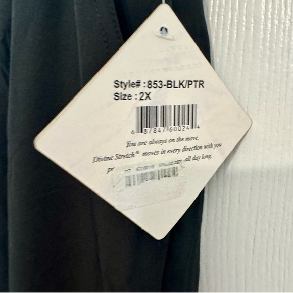 NWT. JDM Divine stretch joggers 2X. - Picture 6 of 11